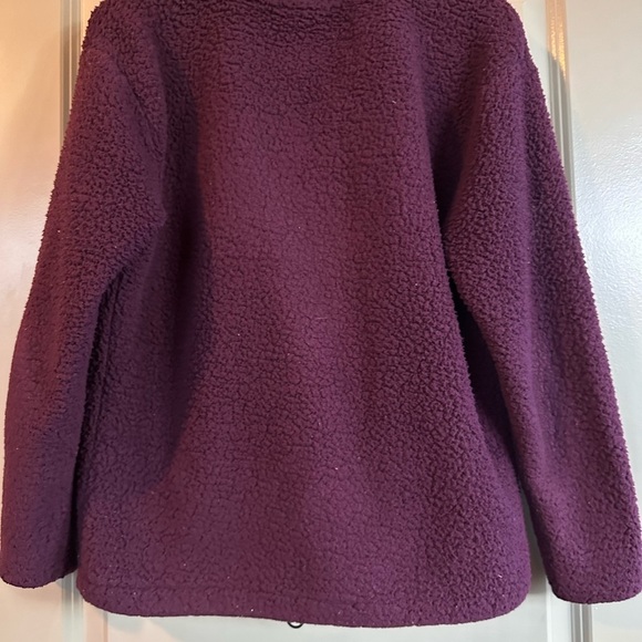 PINK Victoria secret Sherpa quarter zip - Picture 3 of 5